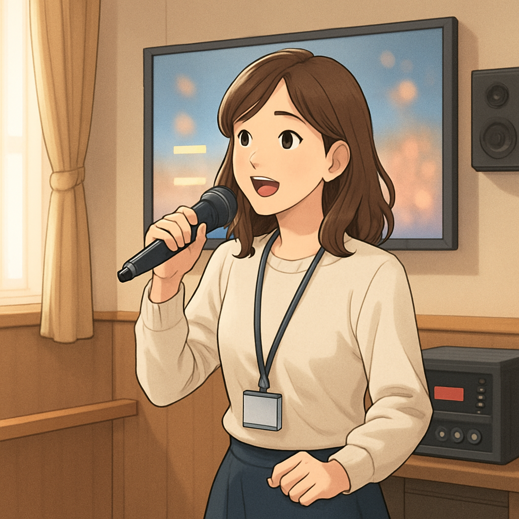 가라오케 알바 구하기 이미지