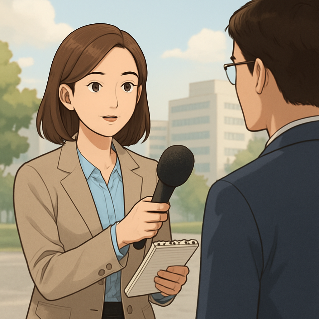 경력 없이 시작하는 보도알바 취재 체험 이미지