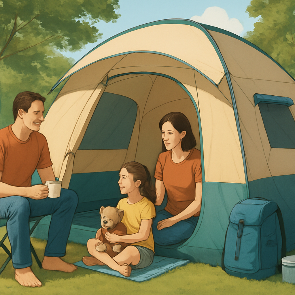 family tent features image