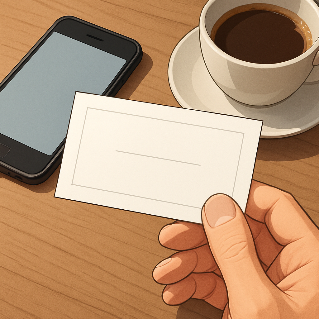 무료 모바일 명함 메인 이미지