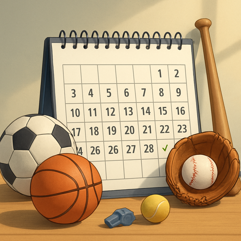 경기 일정 메인 이미지