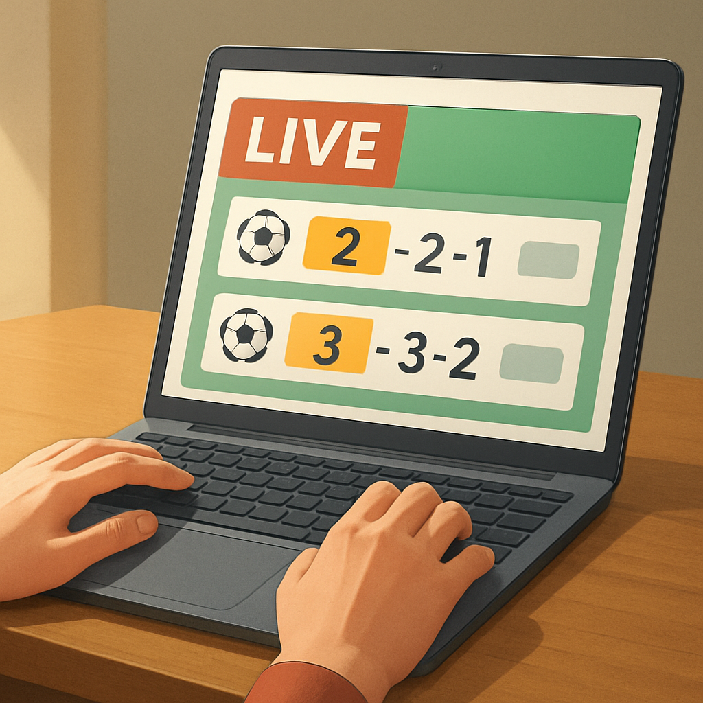 라이브스코어 메인 이미지
