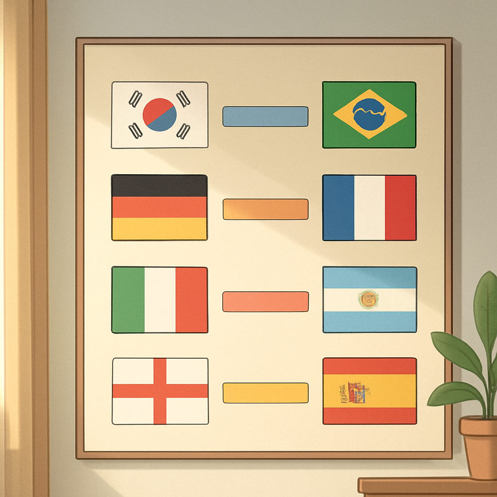 오늘의 한국 시간으로 본 축구 경기 일정 이미지